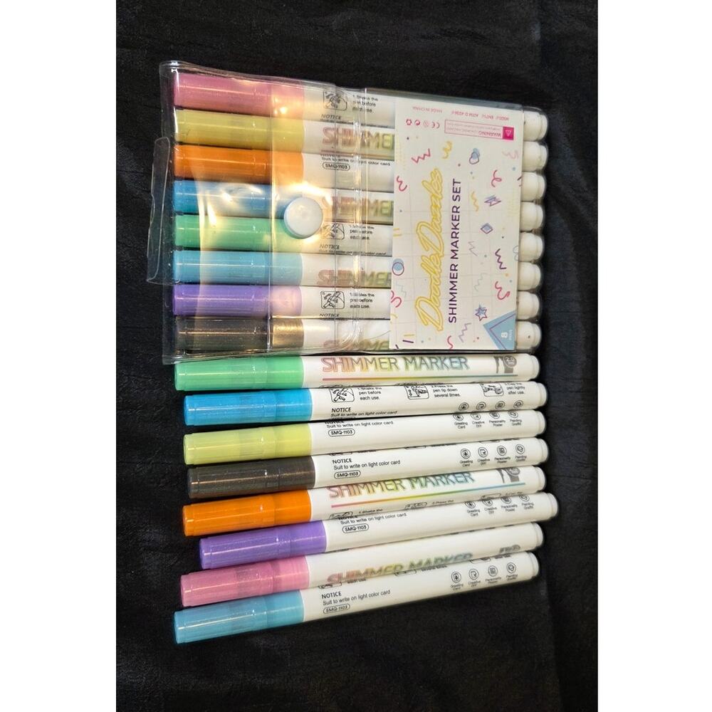 Shimmer Markers New and Used